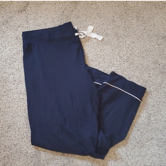 J crew navy pj set sz m - Picture 2 of 5